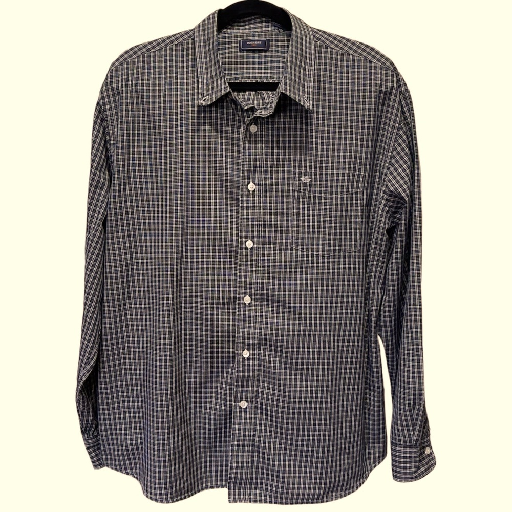 Dockers Essential Button-Up Shirt, Classic Fit Mens XXL